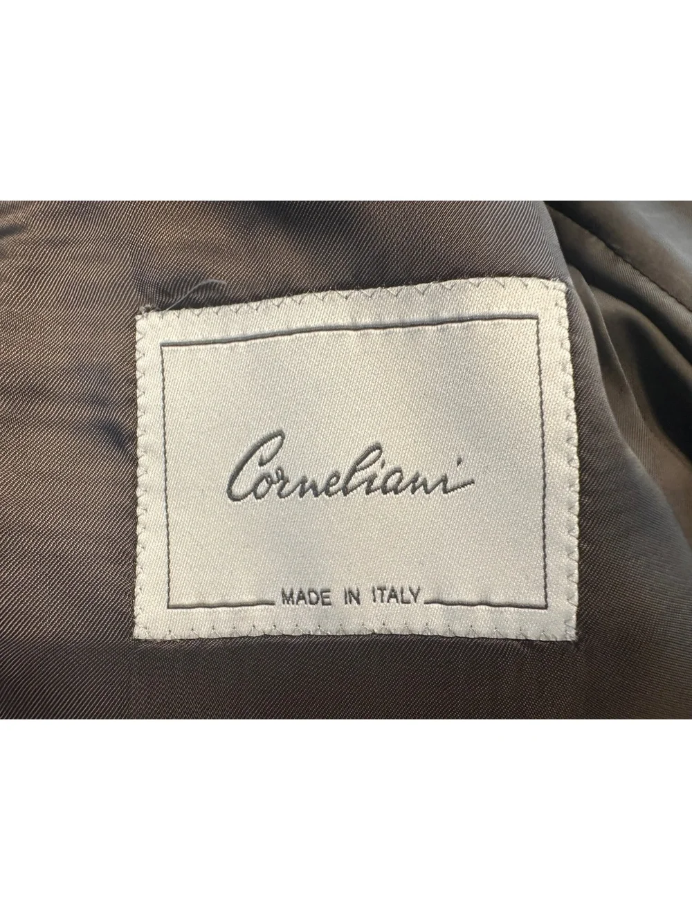 Corneliani brown jacket made in Italy size 42